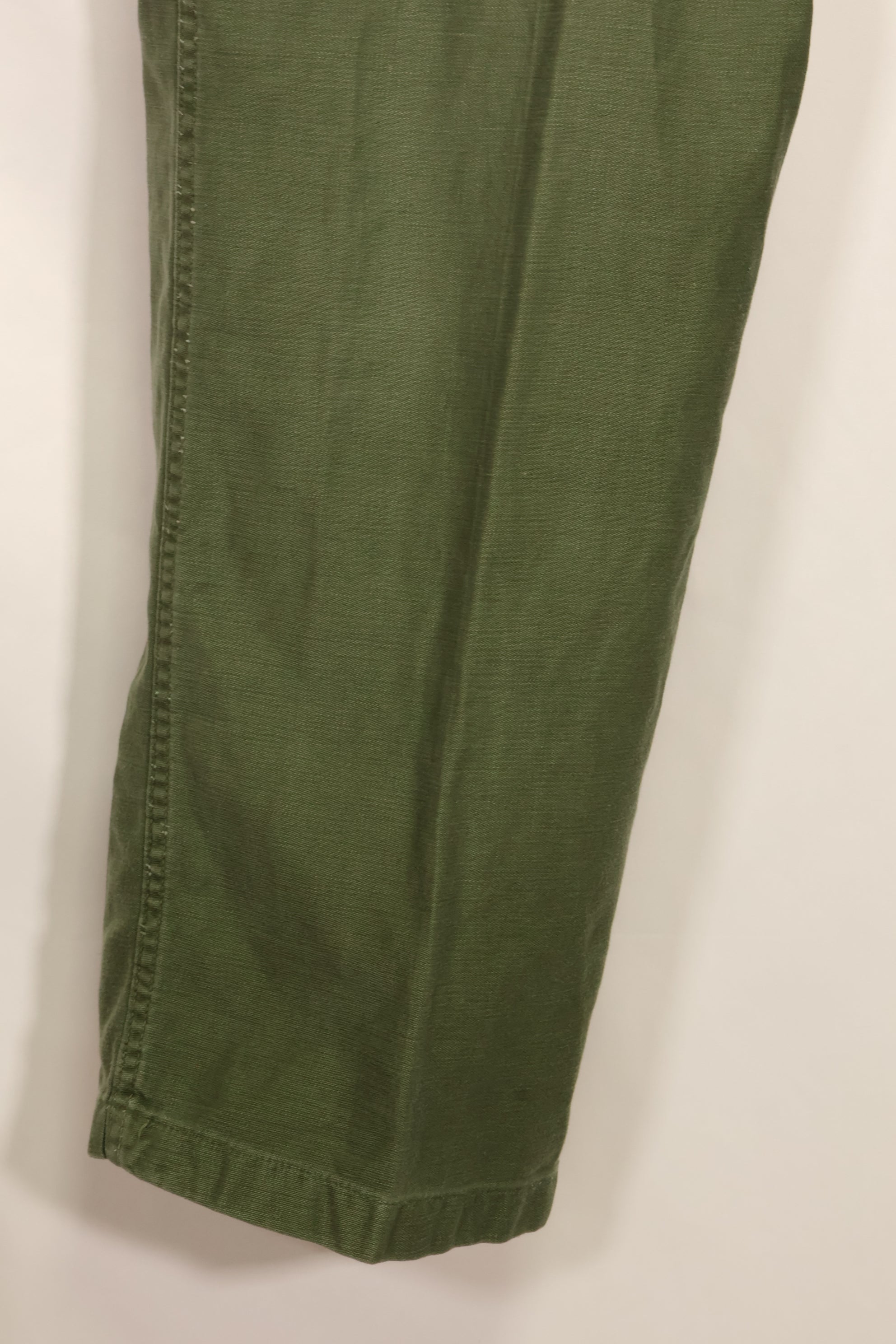 Early 1960 lot TYPE 1 MEDIUM US Army OG-107 Utility Pants Baker Pants Used F