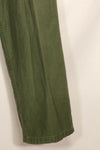 Early 1960 lot TYPE 1 MEDIUM US Army OG-107 Utility Pants Baker Pants Used F