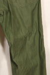 Early 1960 lot TYPE 1 MEDIUM US Army OG-107 Utility Pants Baker Pants Used F