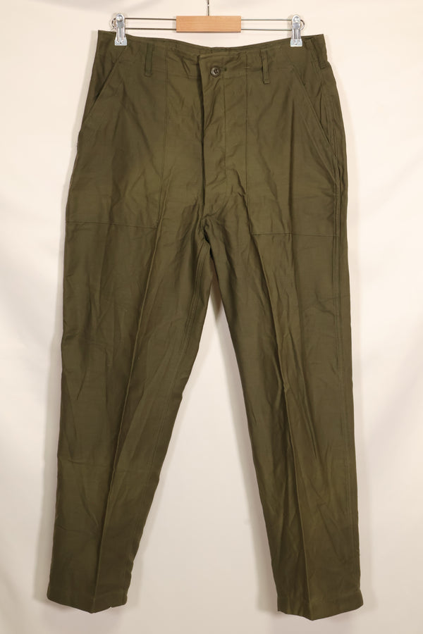 1974年会計　TYPE 3　36 x 31 アメリカ軍　OG-107 ユーティリティパンツ　ベイカーパンツ　中古品