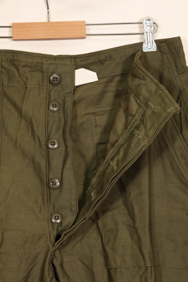 1974年会計　TYPE 3　36 x 31 アメリカ軍　OG-107 ユーティリティパンツ　ベイカーパンツ　中古品