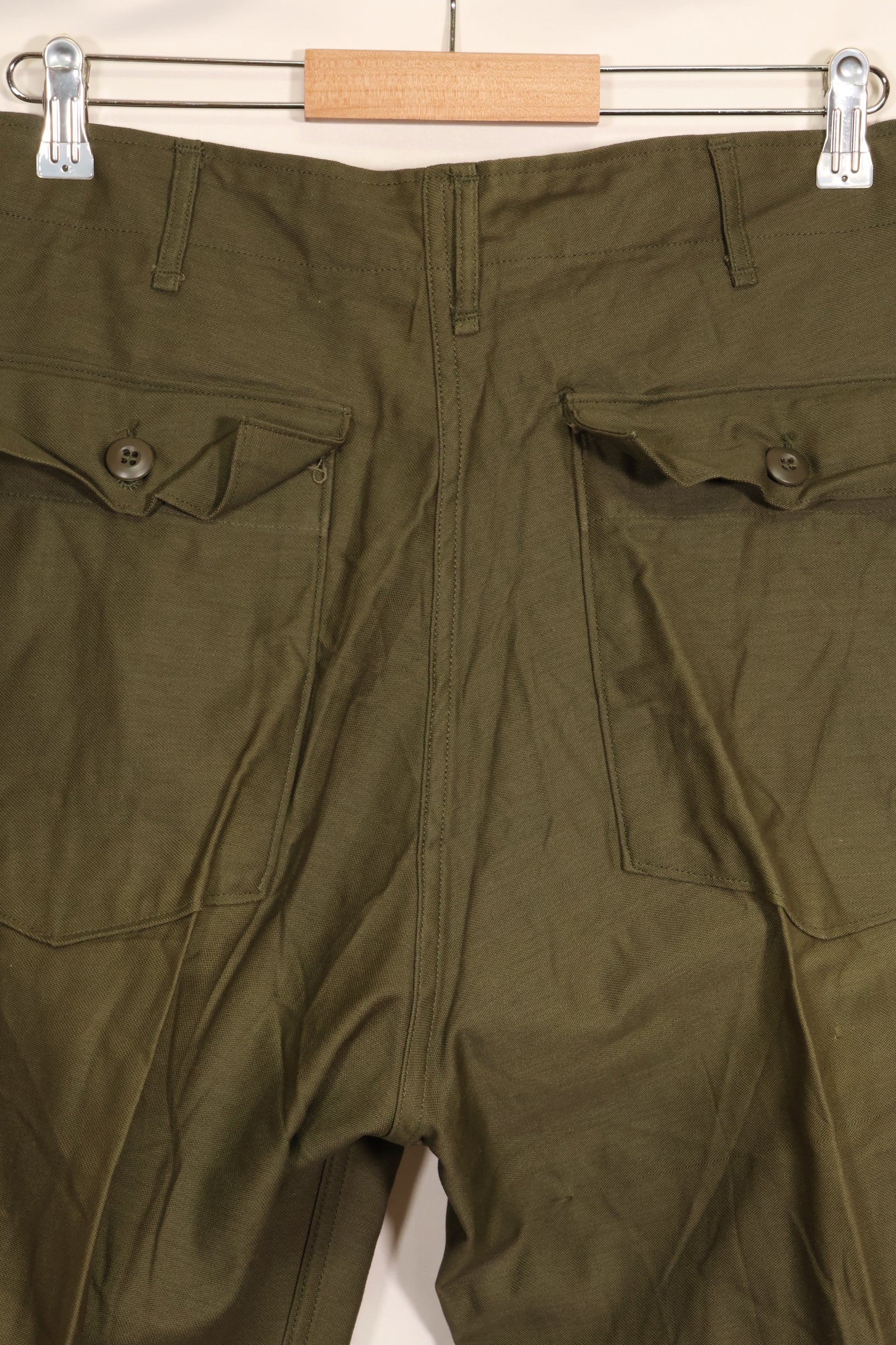 1974年会計　TYPE 3　36 x 31 アメリカ軍　OG-107 ユーティリティパンツ　ベイカーパンツ　中古品