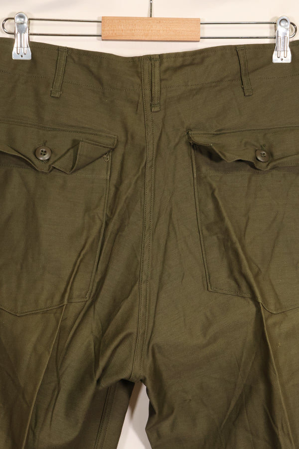 1974年会計　TYPE 3　36 x 31 アメリカ軍　OG-107 ユーティリティパンツ　ベイカーパンツ　中古品