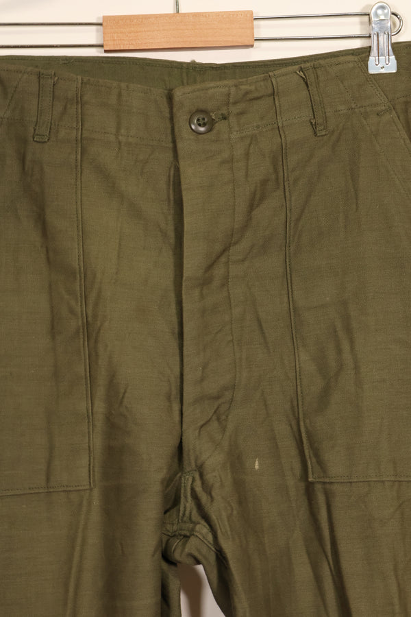 1974年会計　TYPE 3　36 x 31 アメリカ軍　OG-107 ユーティリティパンツ　ベイカーパンツ　中古品 B