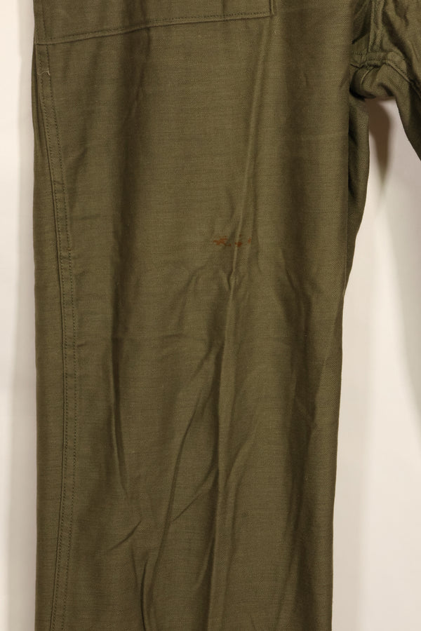 1974年会計　TYPE 3　36 x 31 アメリカ軍　OG-107 ユーティリティパンツ　ベイカーパンツ　中古品 B
