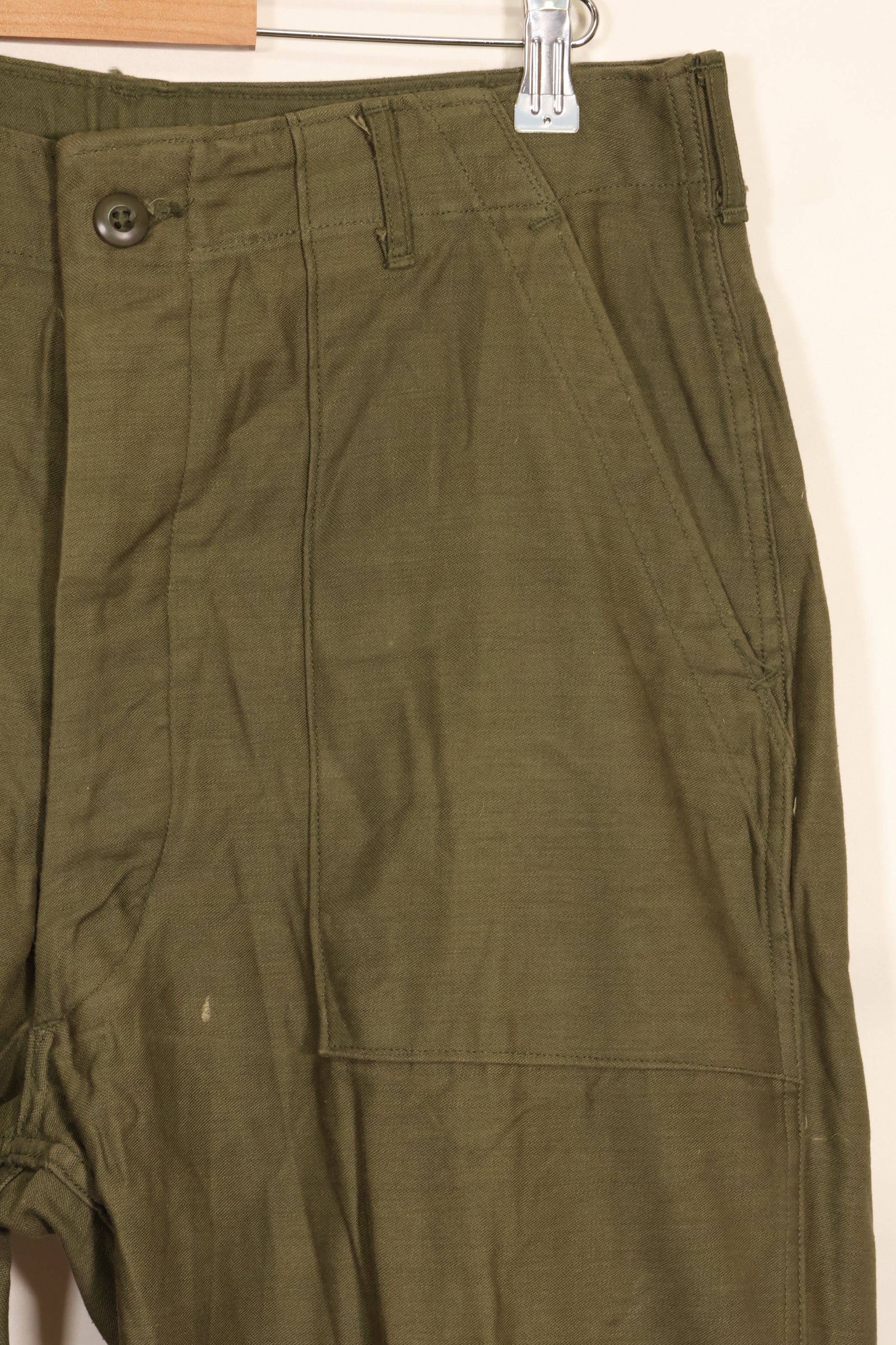 1974年会計　TYPE 3　36 x 31 アメリカ軍　OG-107 ユーティリティパンツ　ベイカーパンツ　中古品 B