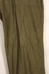 1974年会計　TYPE 3　36 x 31 アメリカ軍　OG-107 ユーティリティパンツ　ベイカーパンツ　中古品 B