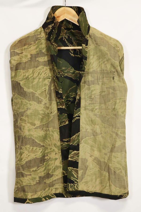 1960年代　デッドストック　沖縄タイガー　タイガーストライプ　シャツ　Asian Cut