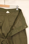 1974年会計　TYPE 3　36 x 31 アメリカ軍　OG-107 ユーティリティパンツ　ベイカーパンツ　中古品 B