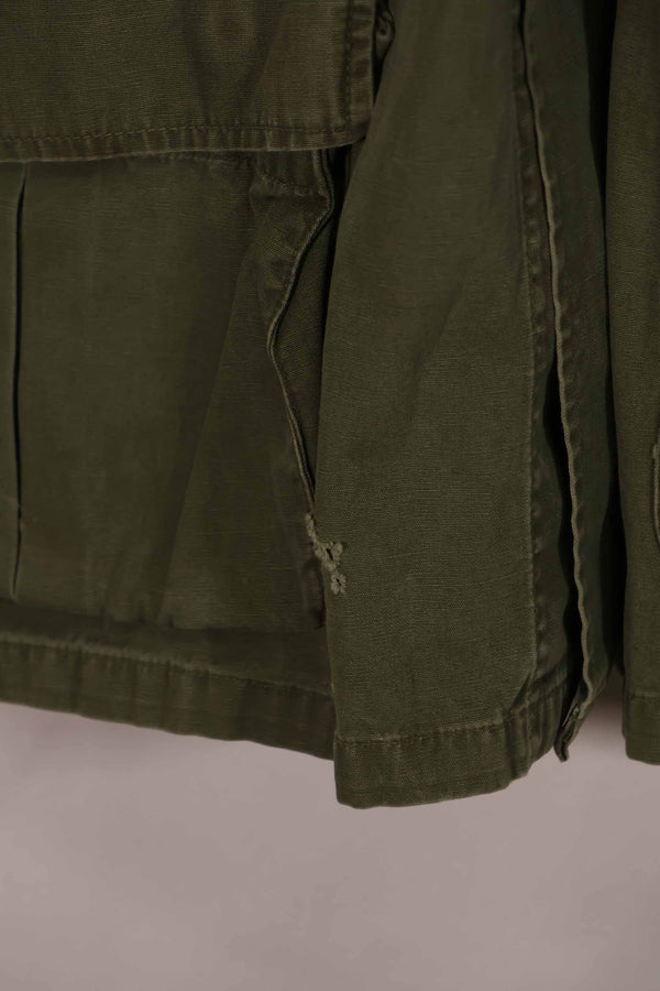 正品 1967 年第三款丛林迷彩夹克，二手，无尺码标签