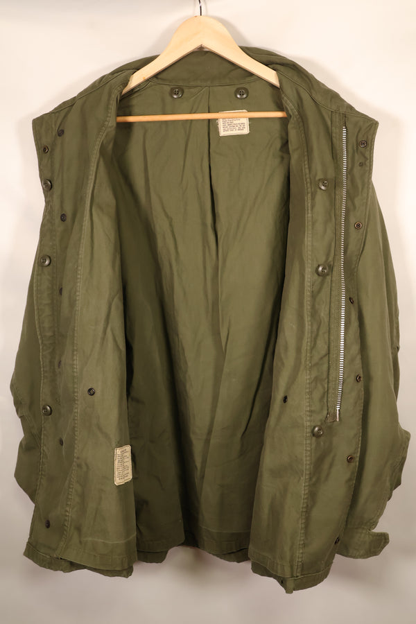 1969年契約　X-L-R　M65 フィールドジャケット　2nd Model 1981年契約 ライナー付　中古品