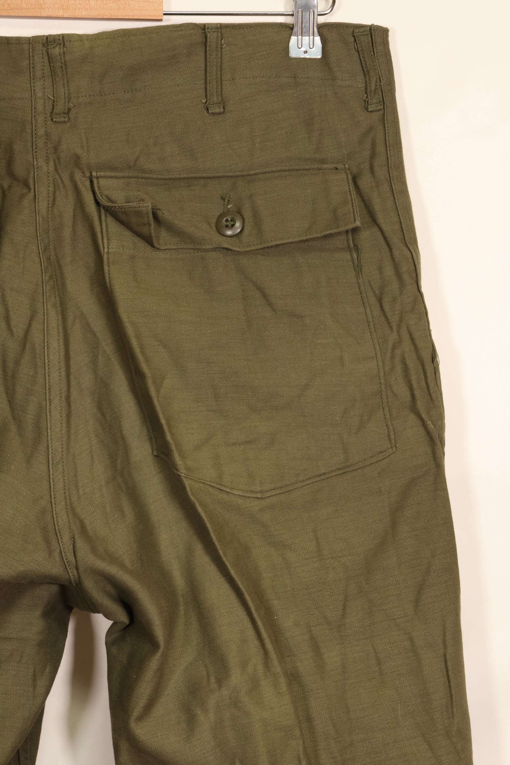 1974年会計　TYPE 3　36 x 31 アメリカ軍　OG-107 ユーティリティパンツ　ベイカーパンツ　中古品 B