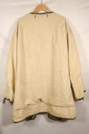 Late 1940's L size US Army M-48 Field Parka with repairs, used movie company costume.
