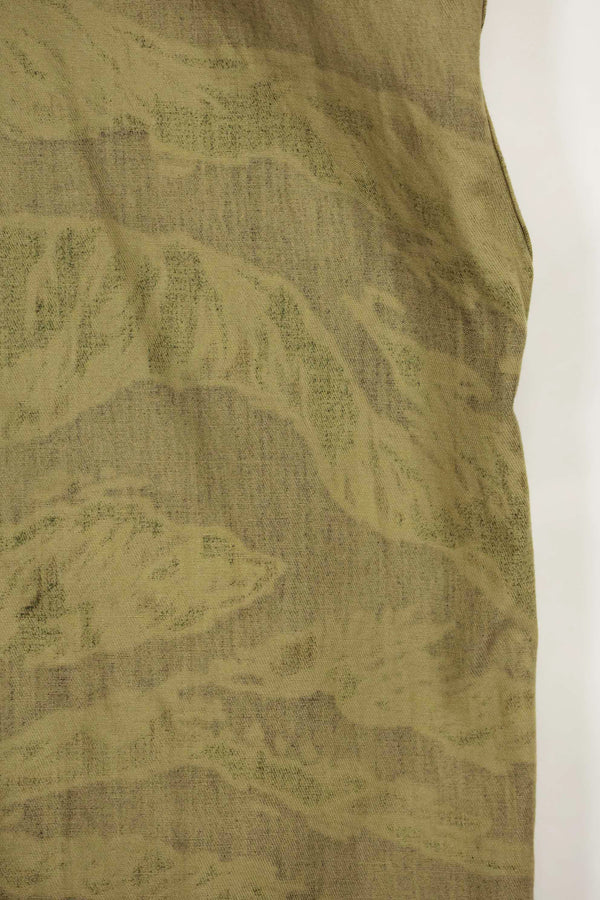 1960年代　デッドストック　沖縄タイガー　タイガーストライプ　シャツ　Asian Cut