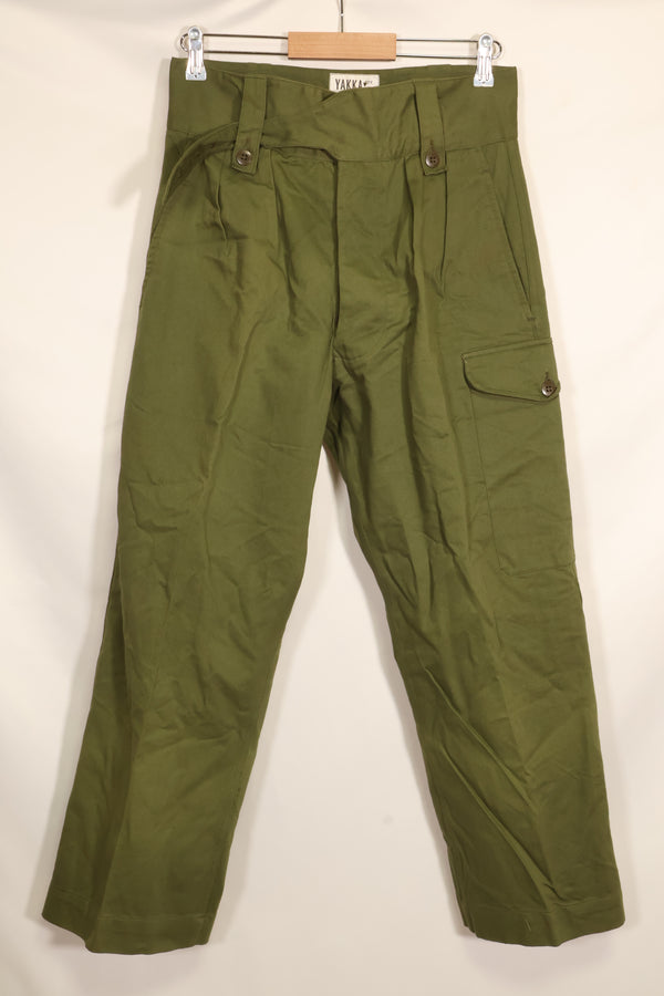 1967年契約　極上品　ベトナム戦争　オーストラリア軍　フィールパンツ　ほぼ未使用品