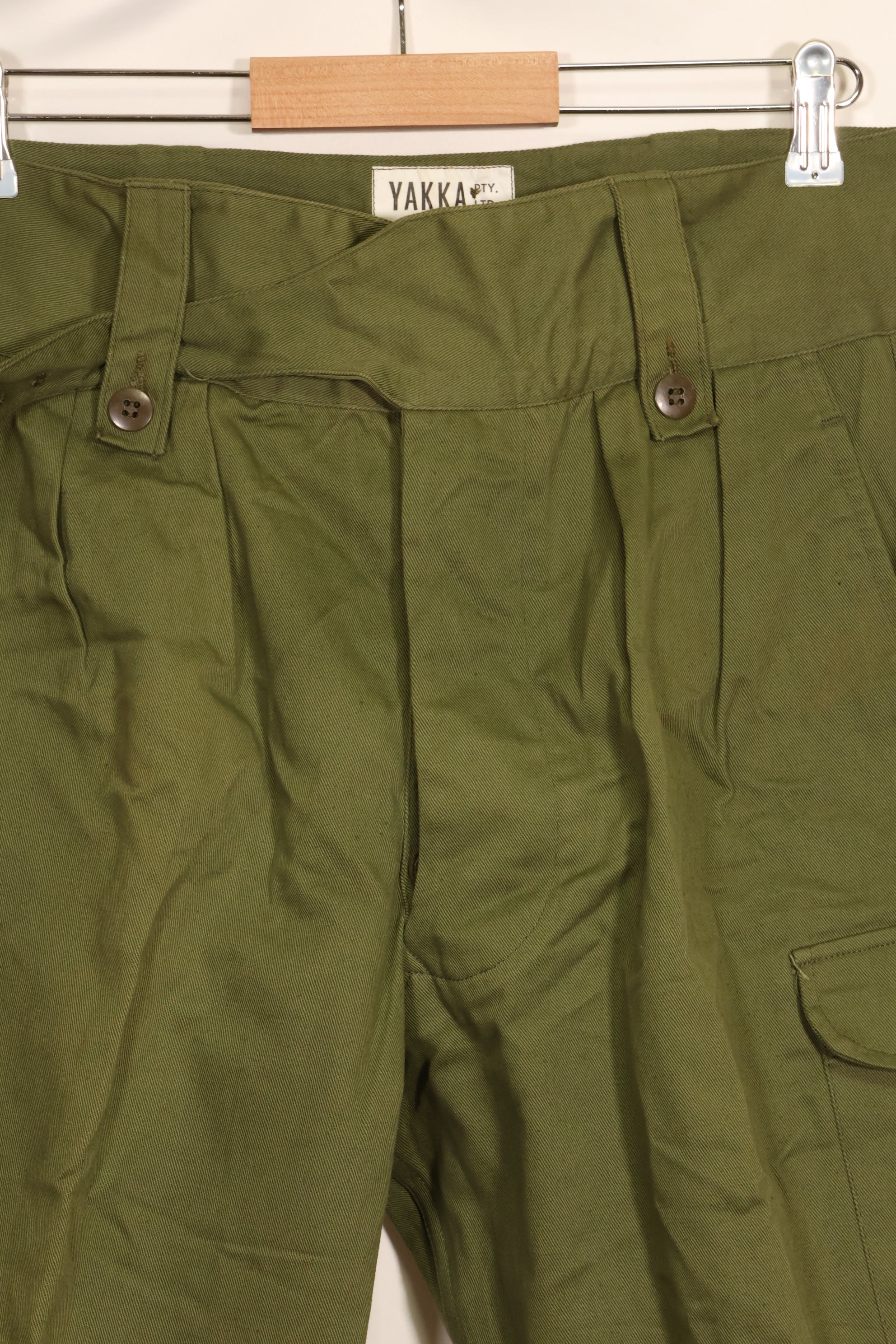 1967年契約　極上品　ベトナム戦争　オーストラリア軍　フィールパンツ　ほぼ未使用品