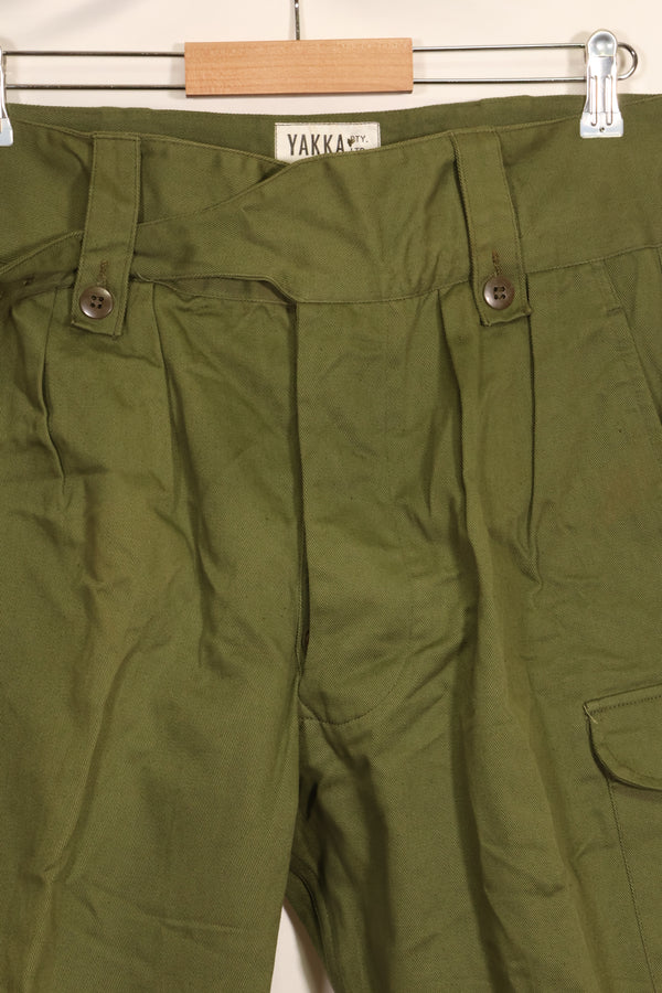 1967年契約　極上品　ベトナム戦争　オーストラリア軍　フィールパンツ　ほぼ未使用品