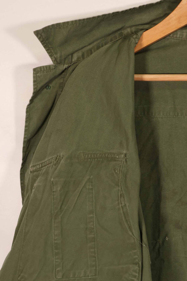 正品 1967 年第三款丛林迷彩夹克，二手，无尺码标签