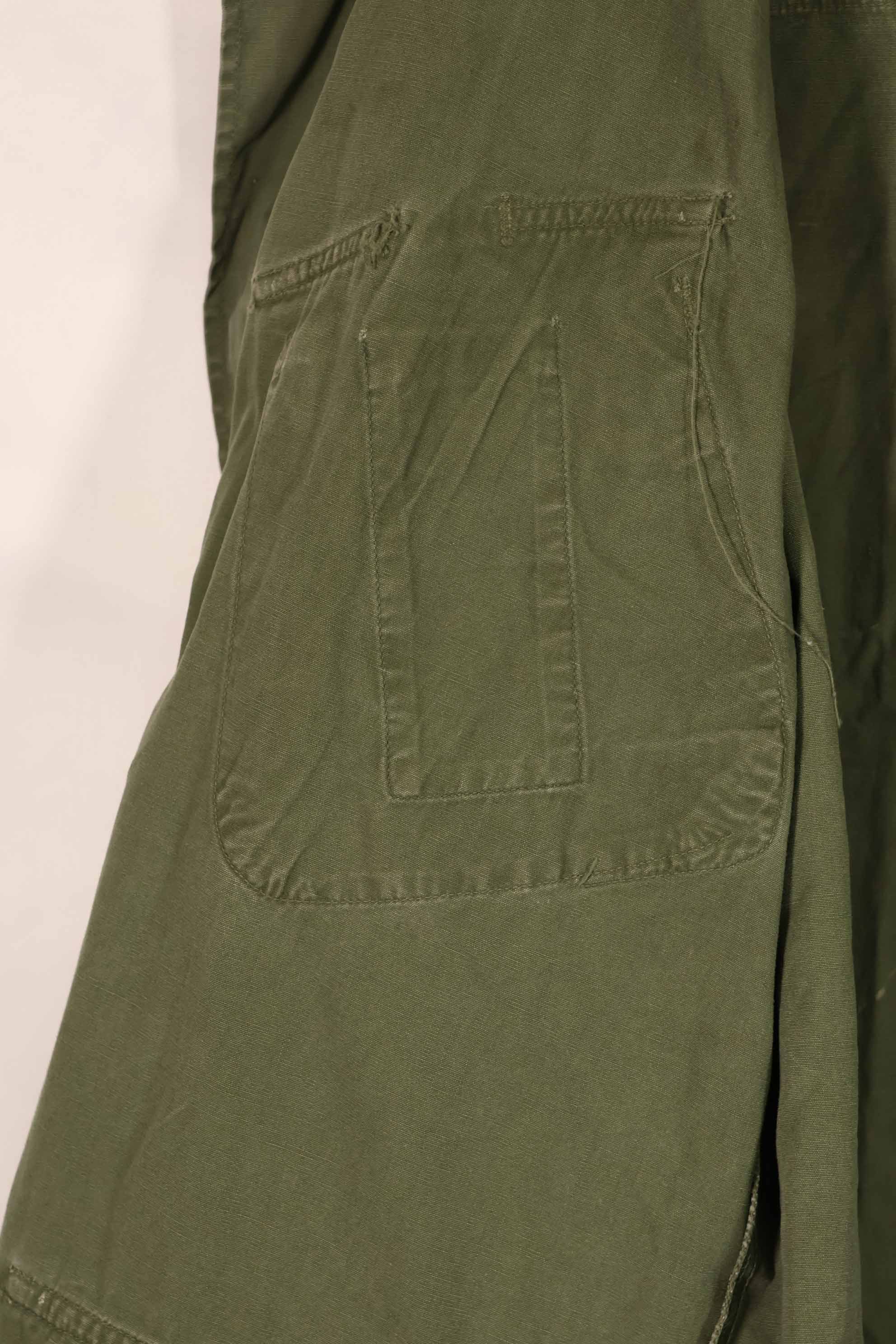 正品 1967 年第三款丛林迷彩夹克，二手，无尺码标签