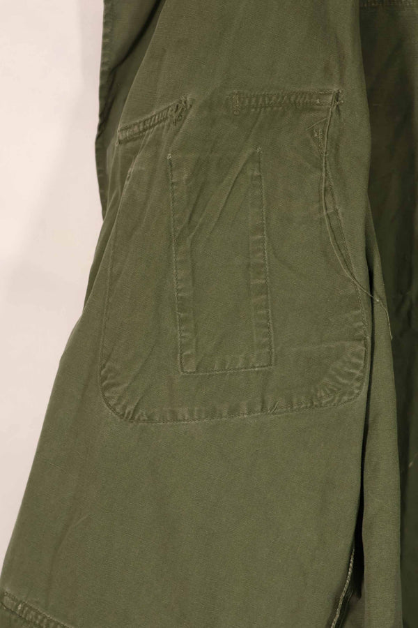 正品 1967 年第三款丛林迷彩夹克，二手，无尺码标签