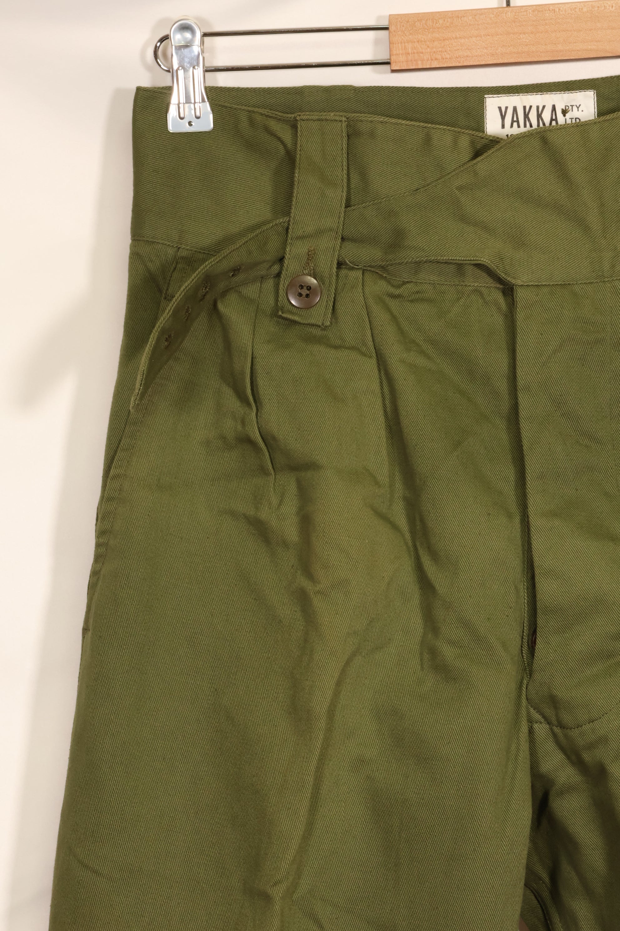 1967年契約　極上品　ベトナム戦争　オーストラリア軍　フィールパンツ　ほぼ未使用品