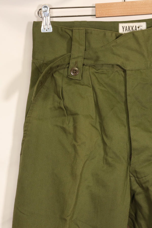 1967年契約　極上品　ベトナム戦争　オーストラリア軍　フィールパンツ　ほぼ未使用品