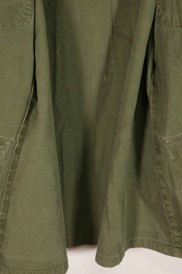 正品 1967 年第三款丛林迷彩夹克，二手，无尺码标签