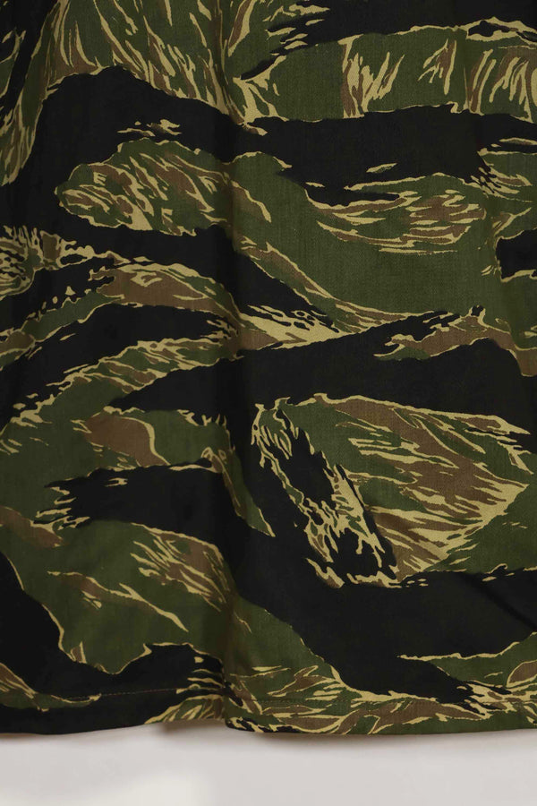 1960年代　デッドストック　沖縄タイガー　タイガーストライプ　シャツ　Asian Cut