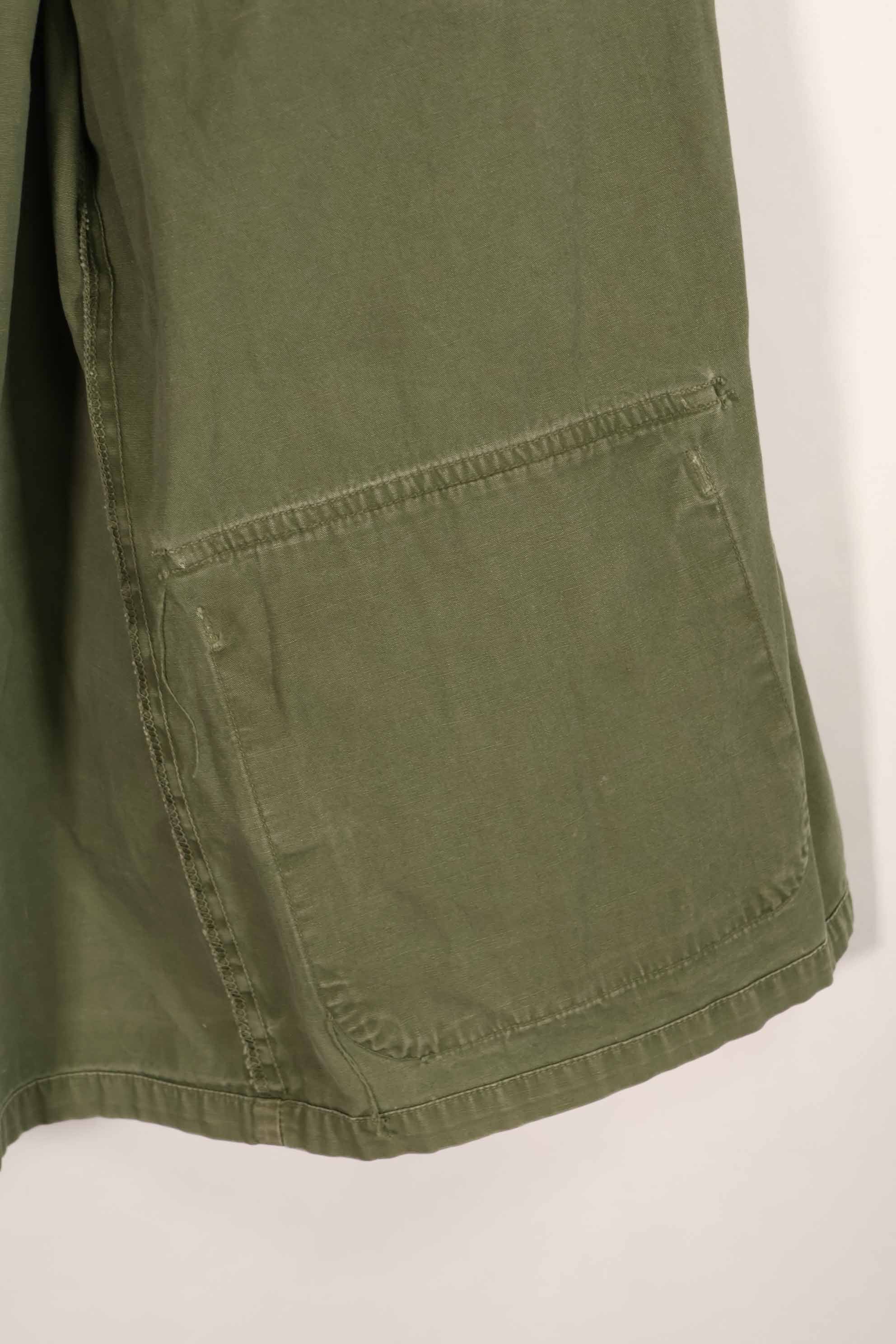 正品 1967 年第三款丛林迷彩夹克，二手，无尺码标签