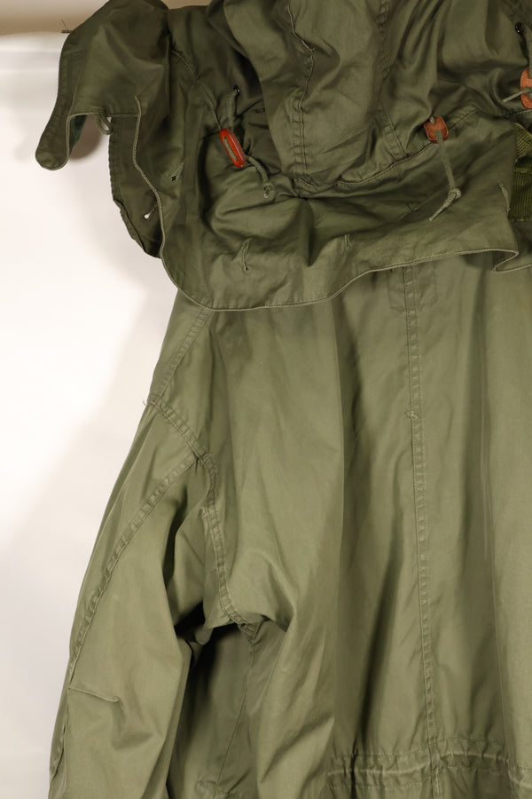 20 世纪 70 年代批量混合 M-R M65 野战派克大衣，鱼尾，黄铜拉链，二手。