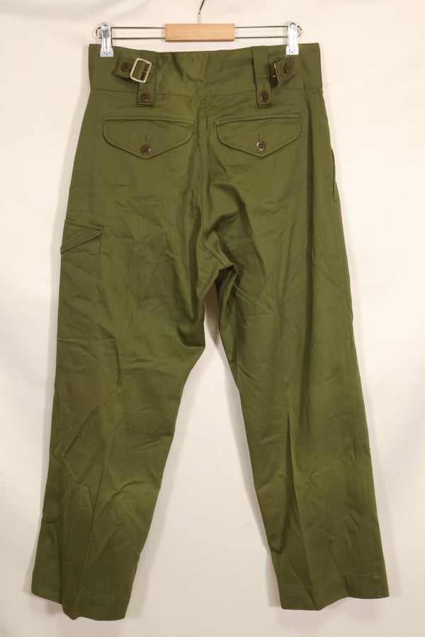 1967年契約　極上品　ベトナム戦争　オーストラリア軍　フィールパンツ　ほぼ未使用品