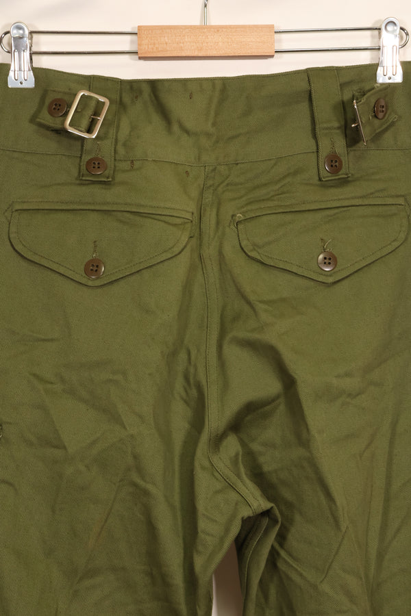1967年契約　極上品　ベトナム戦争　オーストラリア軍　フィールパンツ　ほぼ未使用品