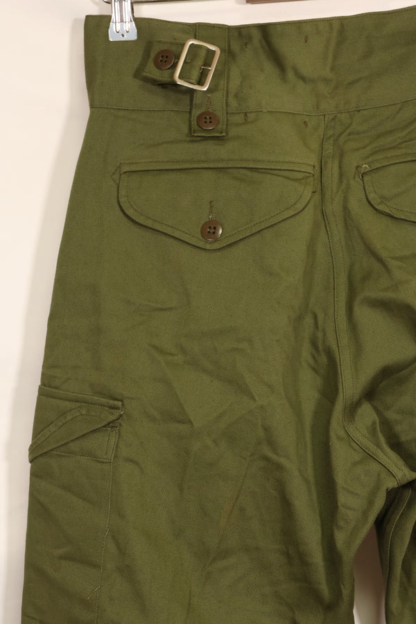 1967年契約　極上品　ベトナム戦争　オーストラリア軍　フィールパンツ　ほぼ未使用品