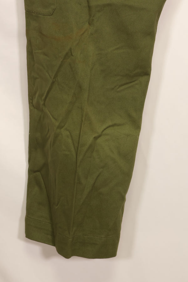 1967年契約　極上品　ベトナム戦争　オーストラリア軍　フィールパンツ　ほぼ未使用品