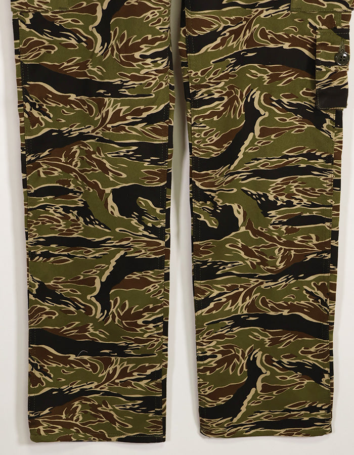 【2024年7月初旬納品予定】 MILITARIA 1911 Reproduced Early Gold Tiger Stripe Pants US-Cutin