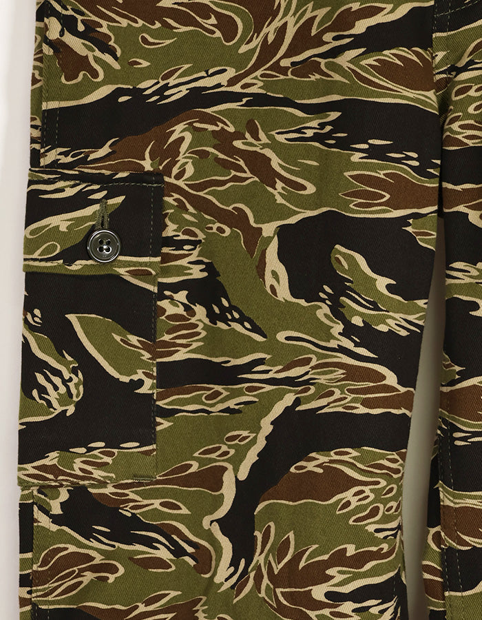 【2024年7月初旬納品予定】 MILITARIA 1911 Reproduced Early Gold Tiger Stripe Pants US-Cutin