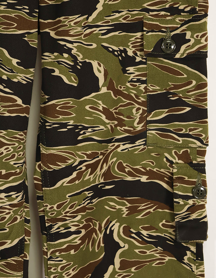 【2024年7月初旬納品予定】 MILITARIA 1911 Reproduced Early Gold Tiger Stripe Pants US-Cutin