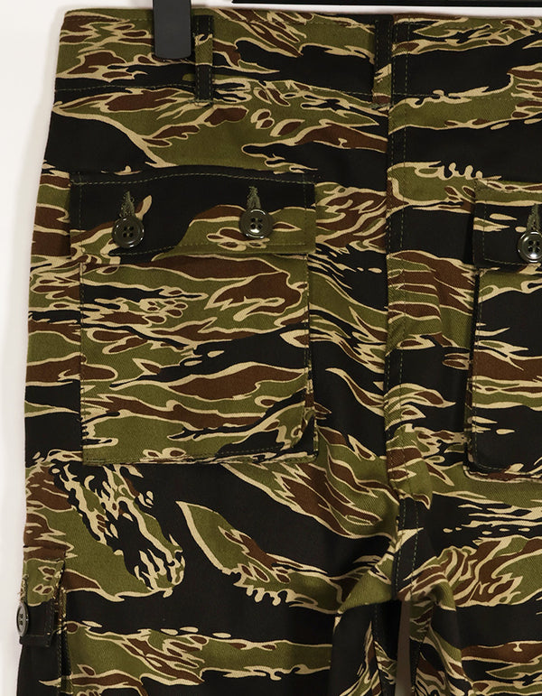 【2024年7月初旬納品予定】 MILITARIA 1911 Reproduced Early Gold Tiger Stripe Pants US-Cutin
