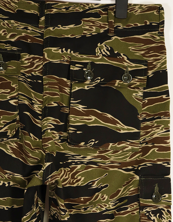 【2024年7月初旬納品予定】 MILITARIA 1911 Reproduced Early Gold Tiger Stripe Pants US-Cutin
