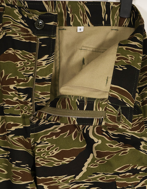 【2024年7月初旬納品予定】 MILITARIA 1911 Reproduced Early Gold Tiger Stripe Pants US-Cutin
