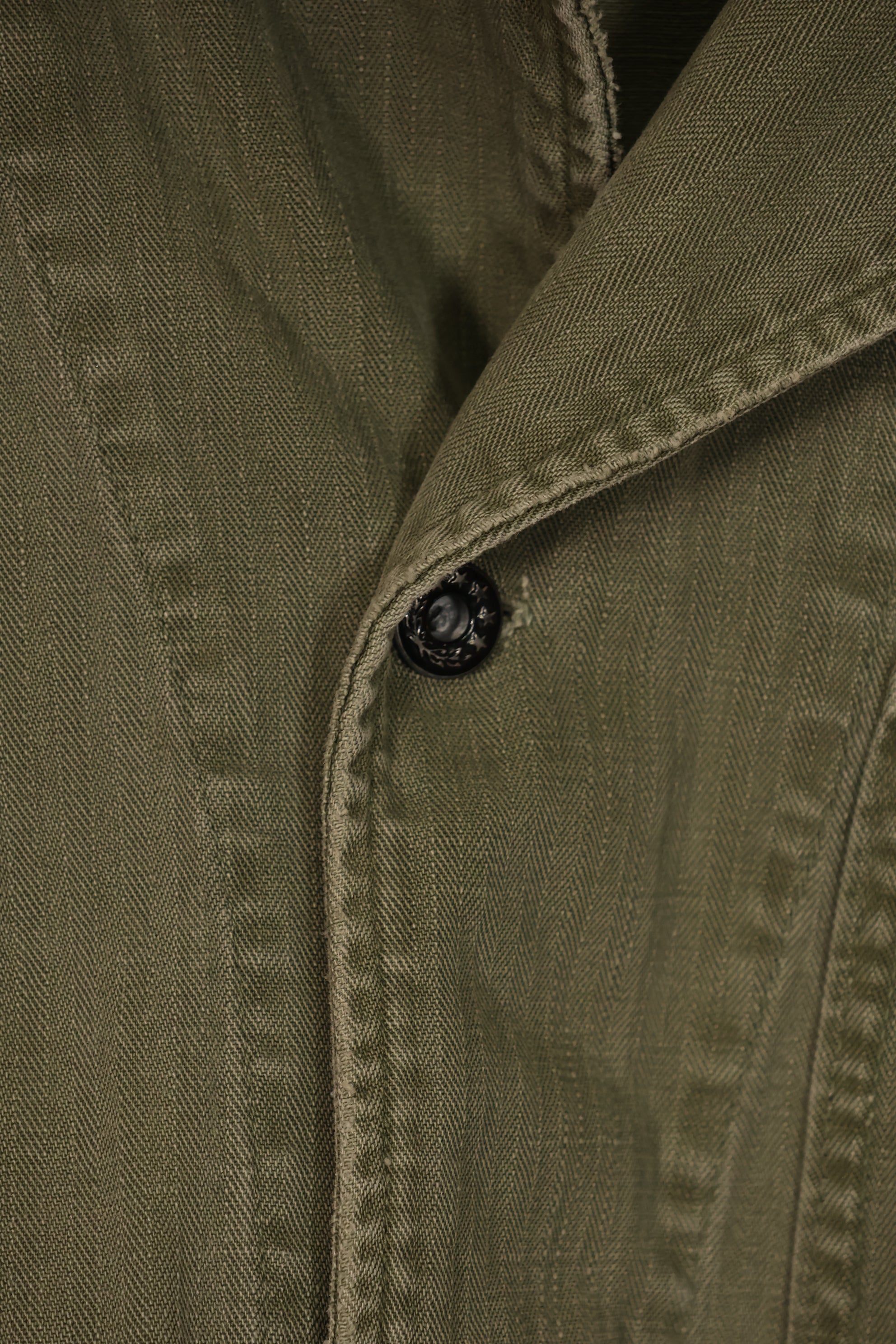 実物　アメリカ海軍　USN　M41 HBT ユーティリティジャケット　中古品