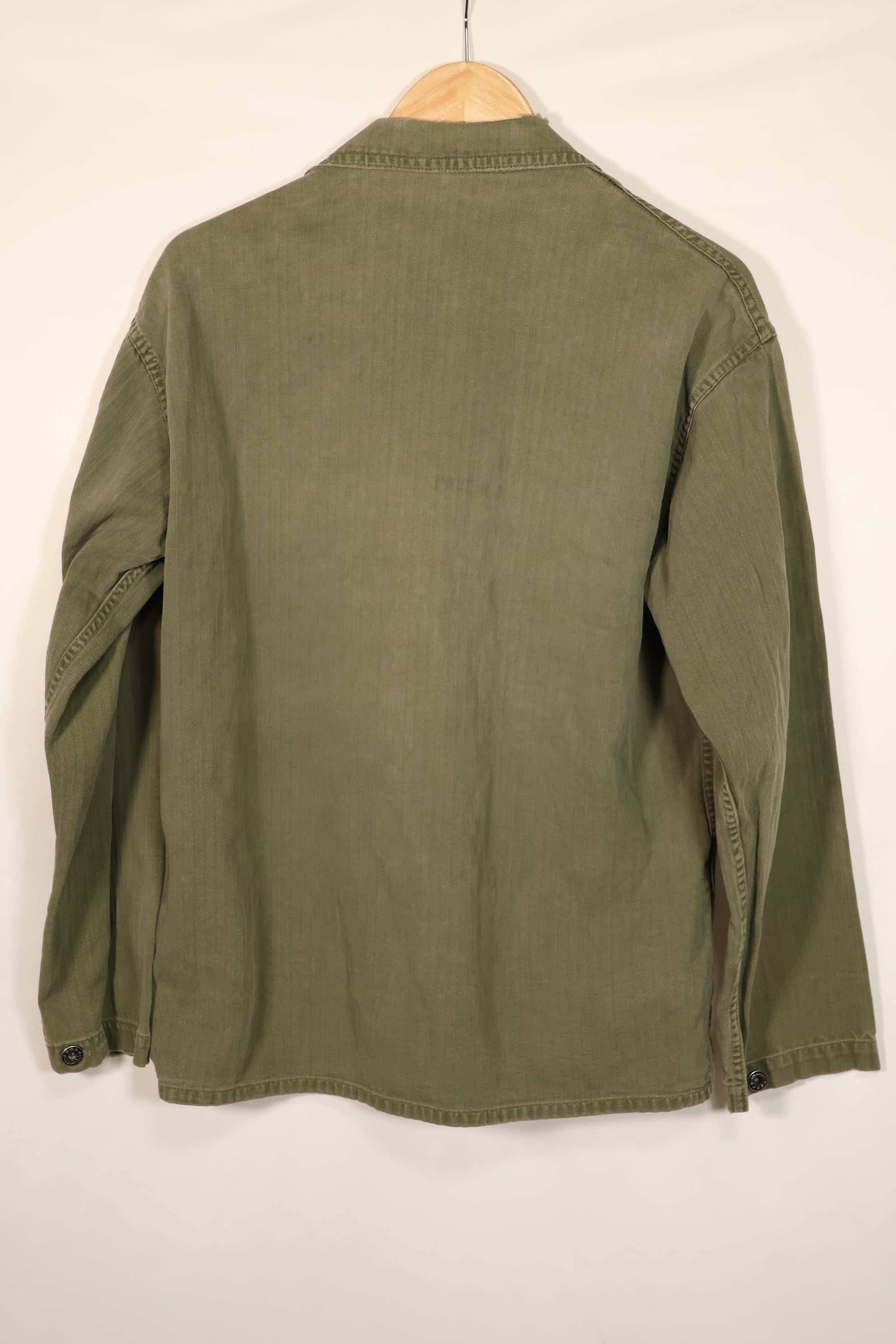 実物　アメリカ海軍　USN　M41 HBT ユーティリティジャケット　中古品