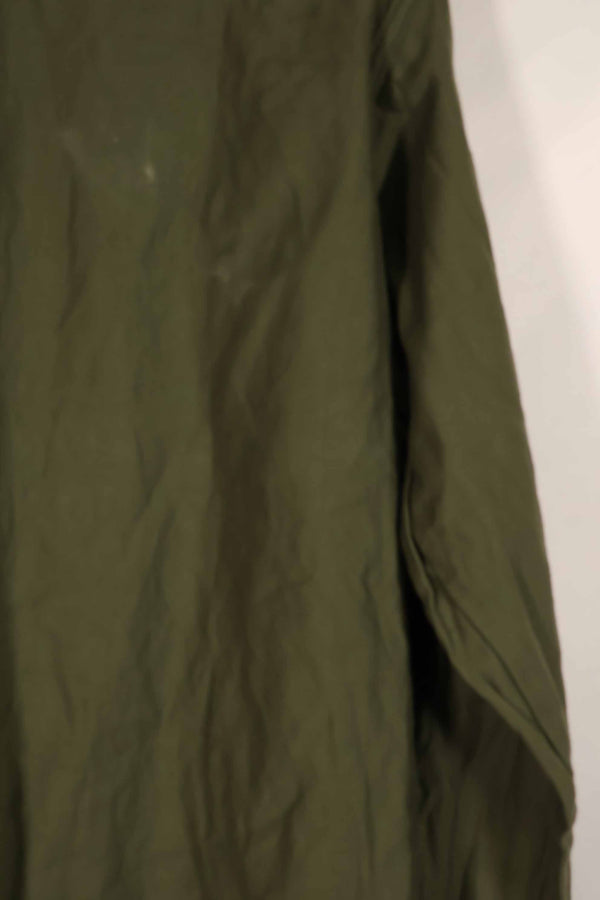 実物　1971年製　アメリカ軍　OG-107 ユーティリティシャツ　ほぼ未使用品　A