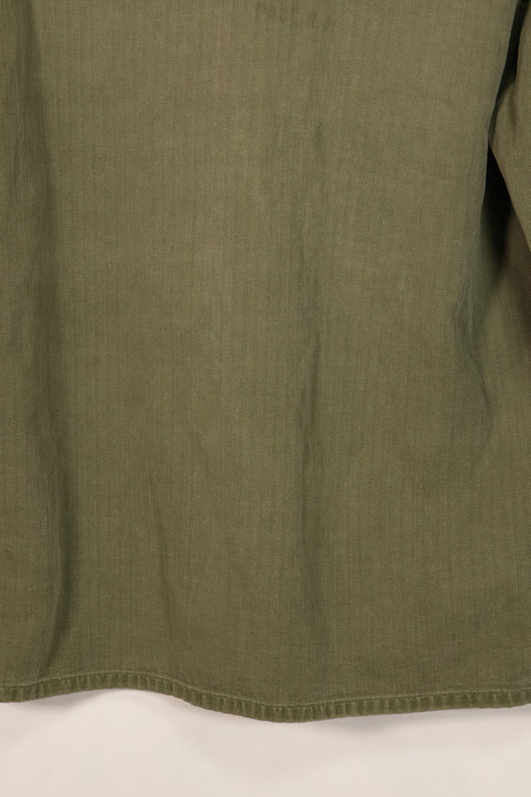 実物　アメリカ海軍　USN　M41 HBT ユーティリティジャケット　中古品