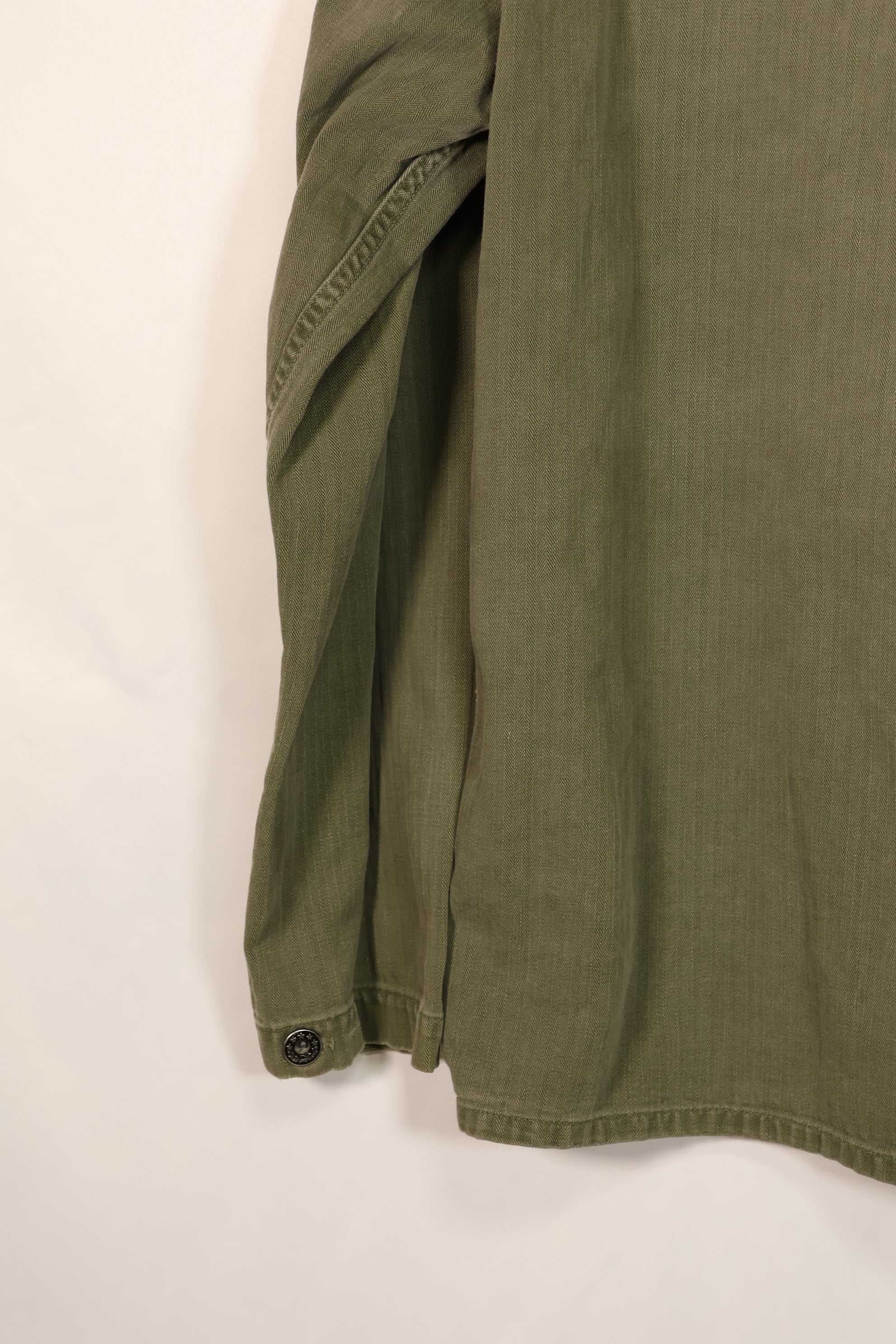 実物　アメリカ海軍　USN　M41 HBT ユーティリティジャケット　中古品