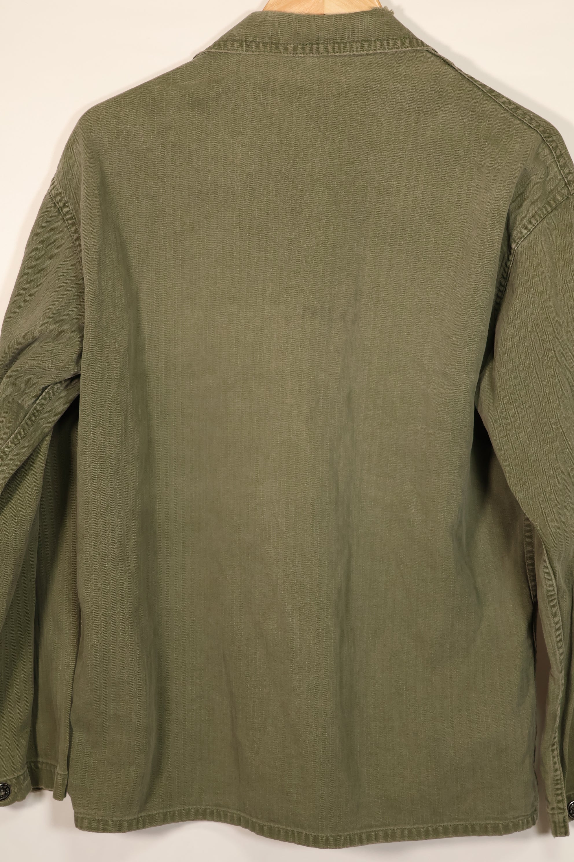 実物　アメリカ海軍　USN　M41 HBT ユーティリティジャケット　中古品