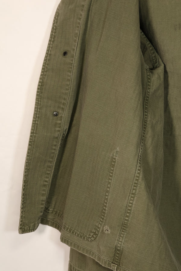 実物　アメリカ海軍　USN　M41 HBT ユーティリティジャケット　中古品