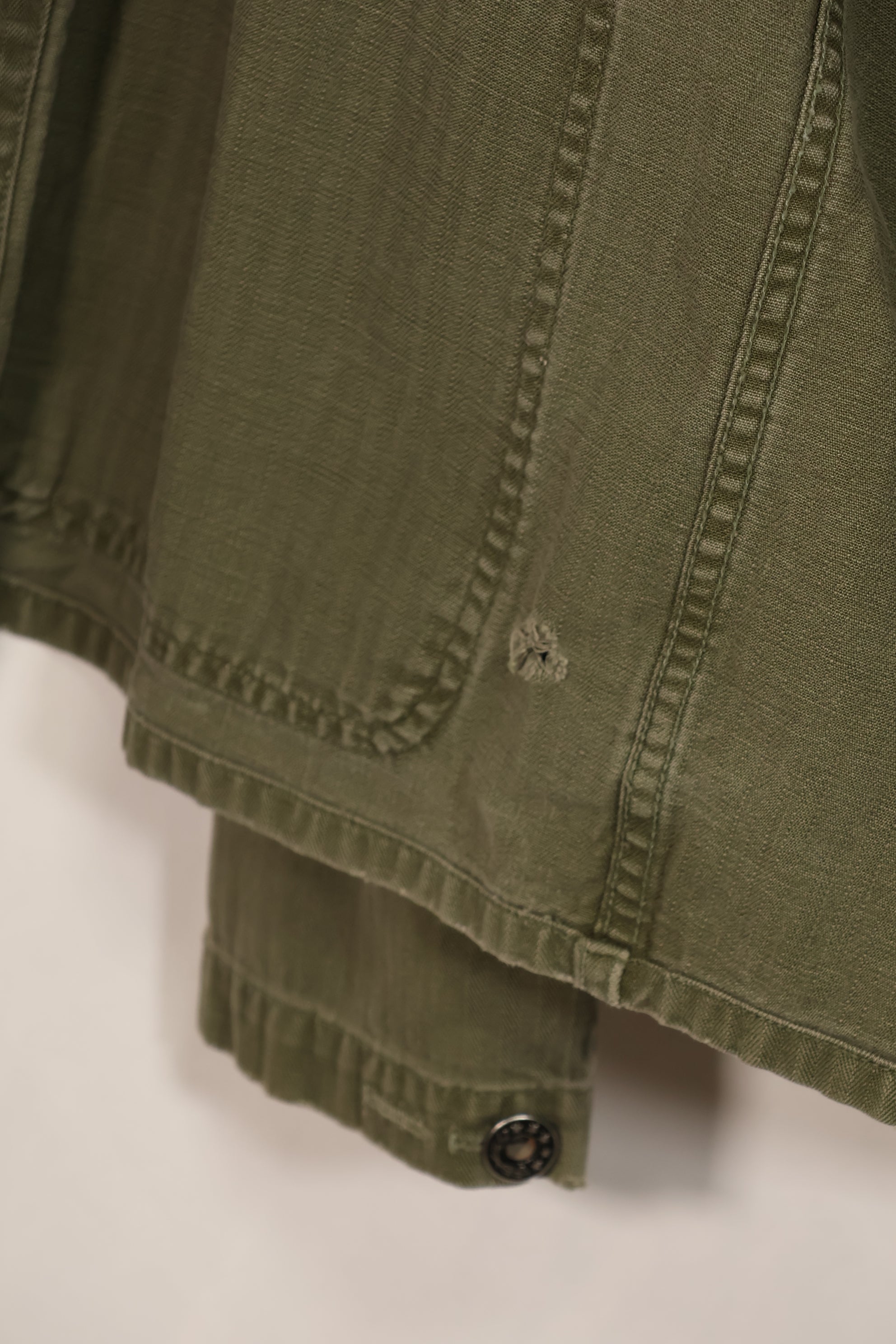 実物　アメリカ海軍　USN　M41 HBT ユーティリティジャケット　中古品