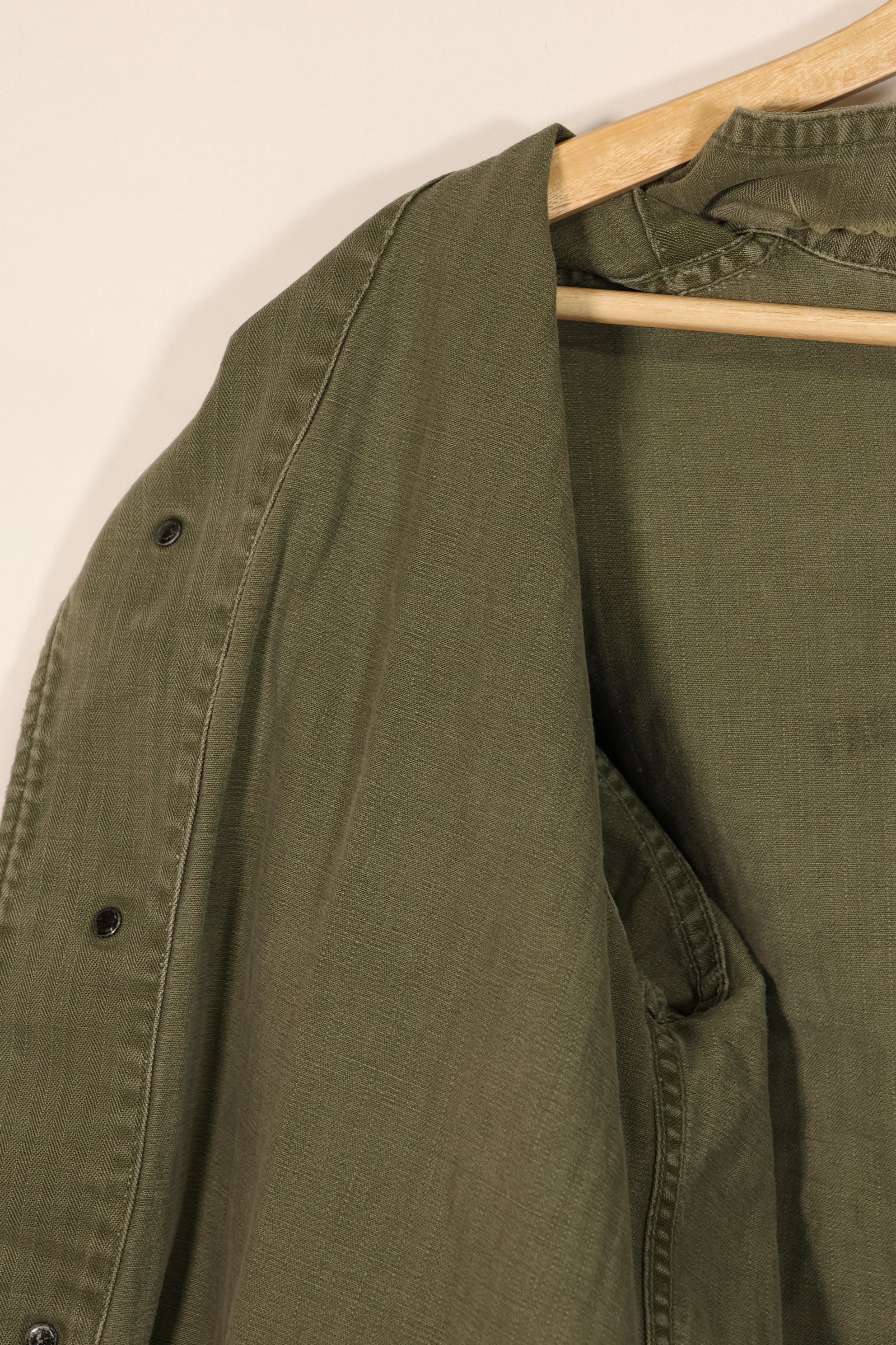 実物　アメリカ海軍　USN　M41 HBT ユーティリティジャケット　中古品