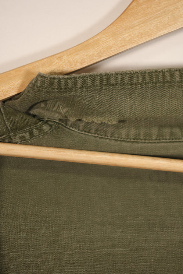 実物　アメリカ海軍　USN　M41 HBT ユーティリティジャケット　中古品